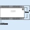 CH-DP(T)SSOP48-DIP48 Programmer Adapter TSSOP48 to DIP48 Adapter FP-48-0.635 IC test socke Pitch 0.635mm Width=10mm/15mm - Image 6