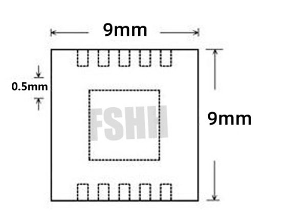 Pitch=0.5mm Size=9x9mm DFN64 QFN64 MLF64 WSON64 ic test socket QFN64 Adapter 64QN50S19090-D scoekt - Image 4