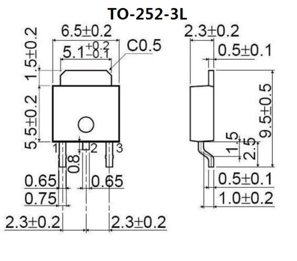 TO-252 Burn-in Socket TO-252-3 TO-252-3L TO-252-5L Aging test seat TO252 With PCB terminal - Image 7