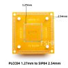 PLCC84 Chip welded plate PLCC84 Chip adapter plate test board - Image 2