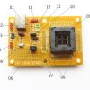 STM8-QFP80 Core board TQFP80 LQFP80 STM8A STM8S STM8L Download seat test socket Programmer adapter 0.5mm pitch - Image 2