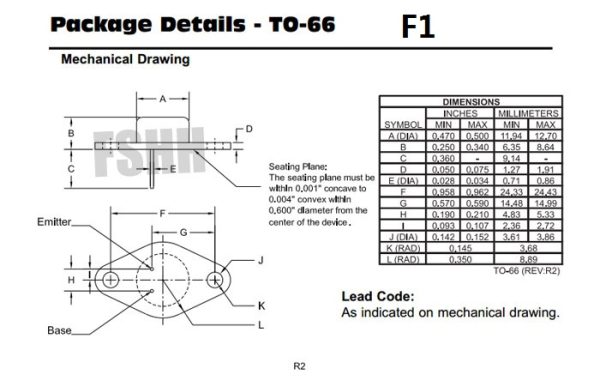 TO66 SAN-F1 test socket TO-03 SAN-F2 test socket F1 F2 F0 Iron seal transistor test socket with PCB and Terminals - Image 5