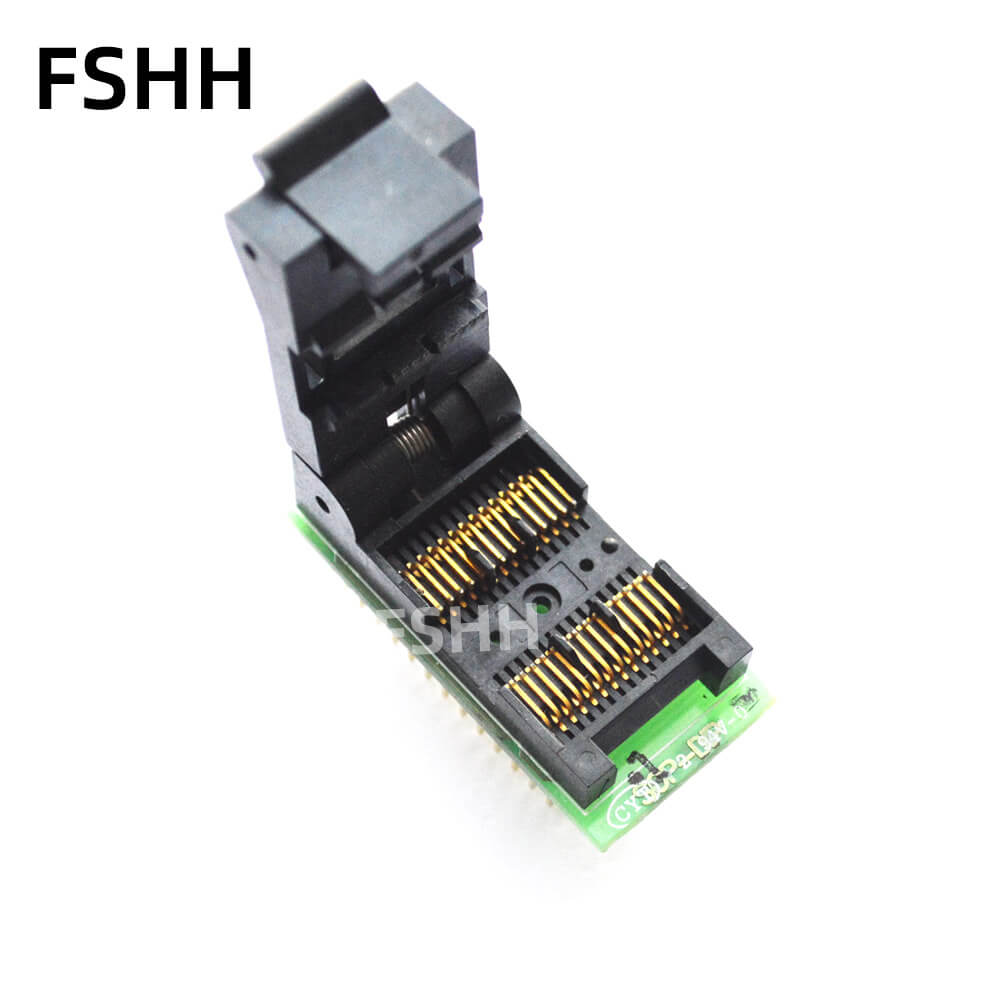 300mil SOP28 To DIP28 Programmer Adapter 228-7396 Test Socket SOP28 ...