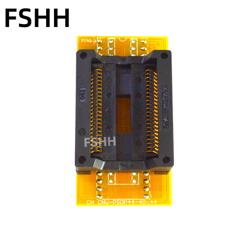 DollaTek Adaptateur PSOP44 / SOP44 / SOIC44 Vers DIP44 Pour Programmateur De Puces - Test IC Précis