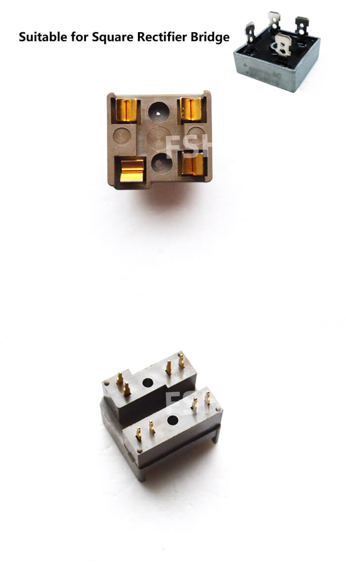 Square Bridge Stack Test Socket Rectifier Bridge Reiles Aging Outlet ...