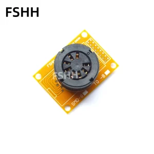 TO25-8 with PCB test socket TO8 S8 CAN8 Burn-in Socket