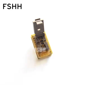 WSON8 DFN8 QFN8 MLF8 programmer adapter(Flip test seat) Pitch=1.27mm/0.65mm Size=5.3x4mm