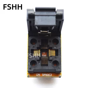 IC51-0324-1498 socket QFP32 to DIP32 Programmer Adapter SA663 Programmer Adapter TQFP32 LQFP32 socket Pitch=0.8mm Size=7mm X 7mm 9mm X 9mm