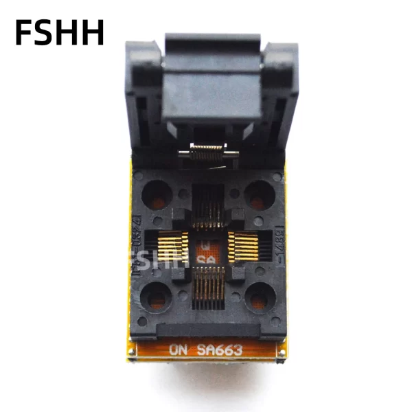 IC51-0324-1498 socket QFP32 to DIP32 Programmer Adapter SA663 Programmer Adapter TQFP32 LQFP32 socket Pitch=0.8mm Size=7mm X 7mm 9mm X 9mm