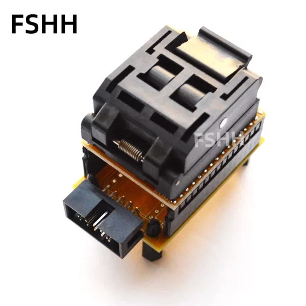 LQFP32 TQFP32 QFP32 test socket for AVR ISP test mega8 mega48 mega88 Programmer adapter Apply to CH2015 Programmer - Image 3
