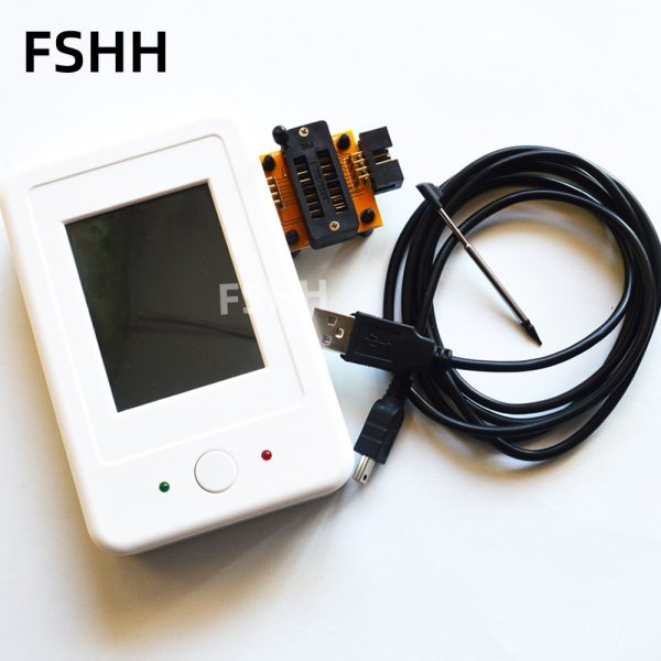 CH2018 Color screen offline programmer SPI programmer 24/25/93EEPROM DATA SPI FLASH offline programming