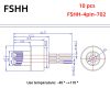 FSHH round 4pin laser diode test socket (electrode insertion) - Image 3