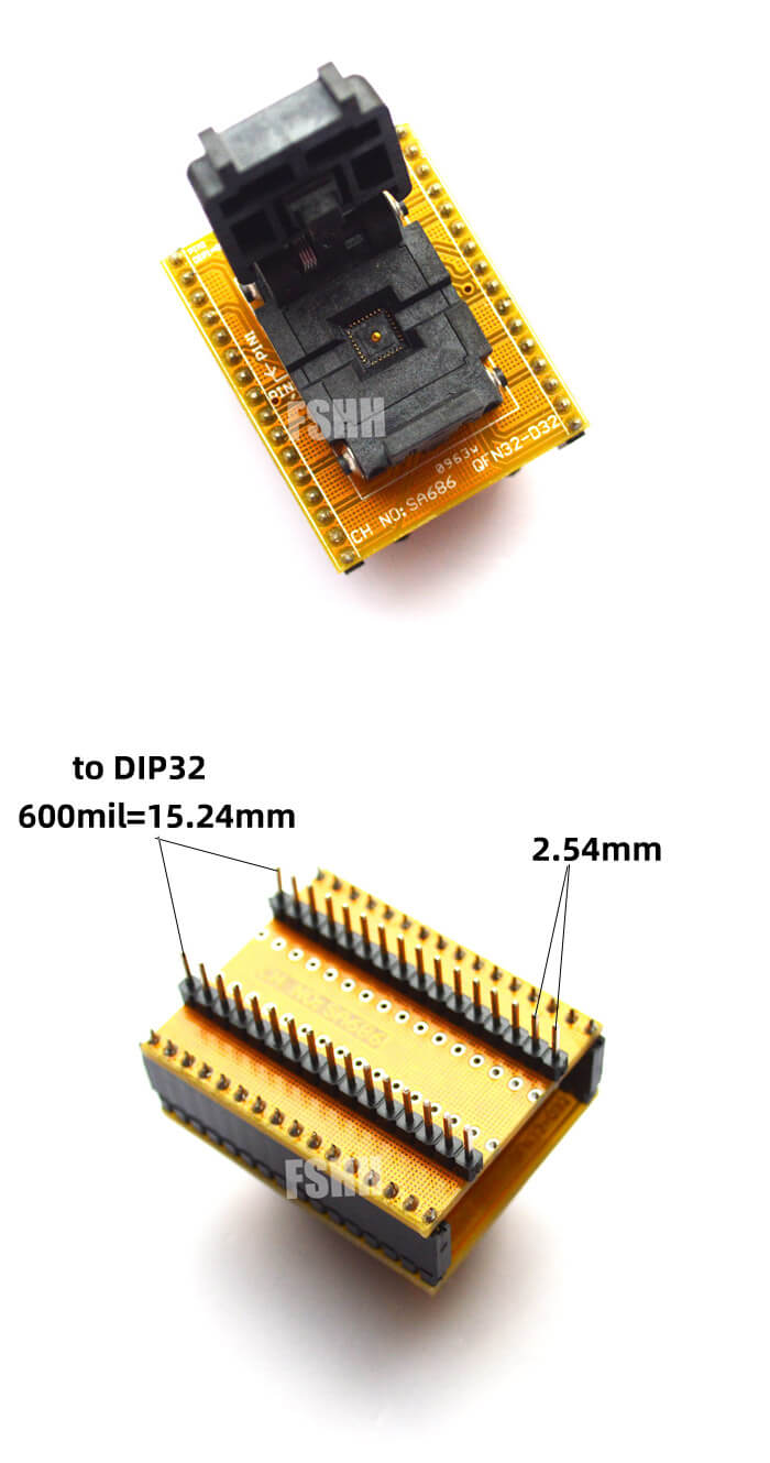 SA686 QFN32转DIP32