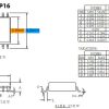 150mil SOP16 to DIP16 Programmer adapter SOP16 OTS-16-03 ic test socket Pitch 1.27mm.width 3.9mm 6.0mm - Image 4