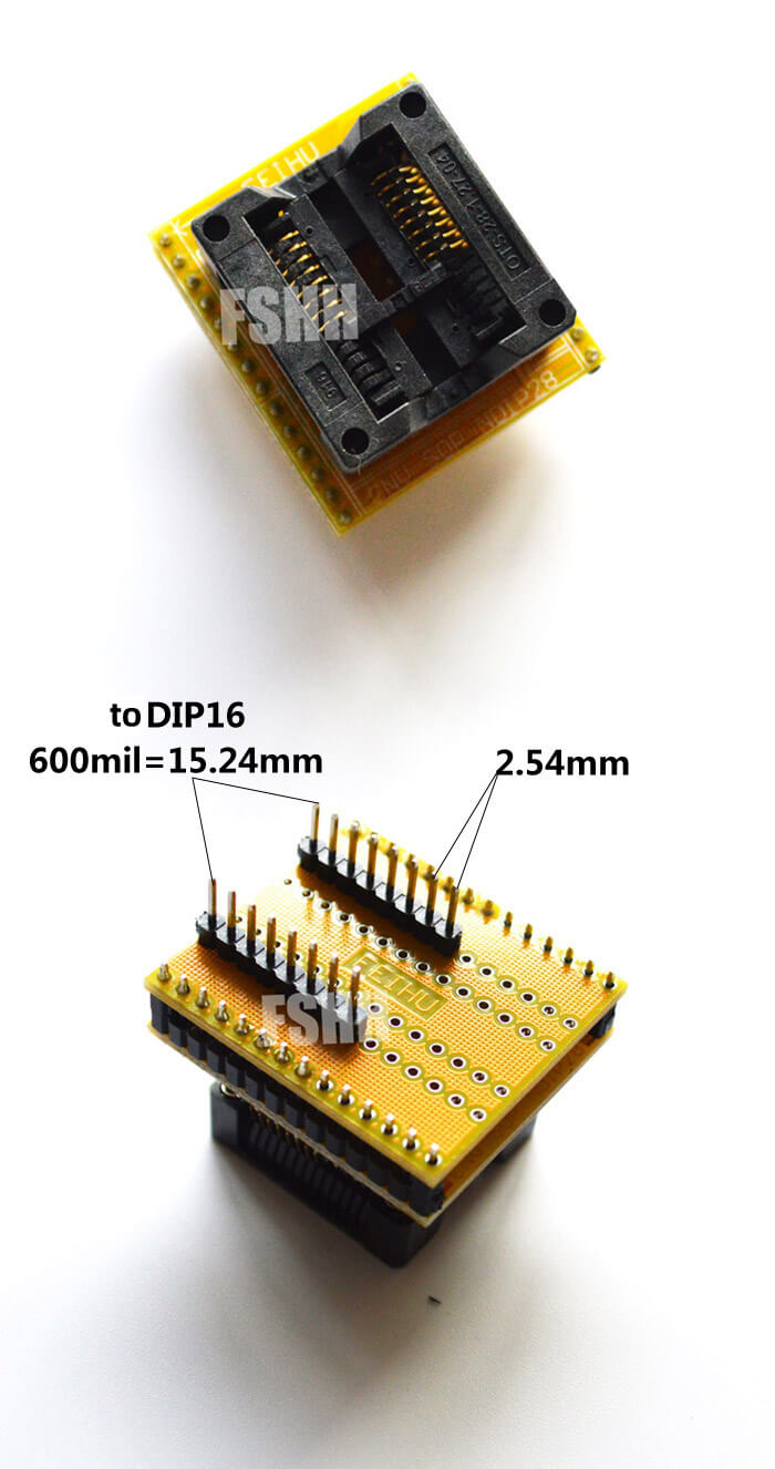 SOP16转DIP16宽双1