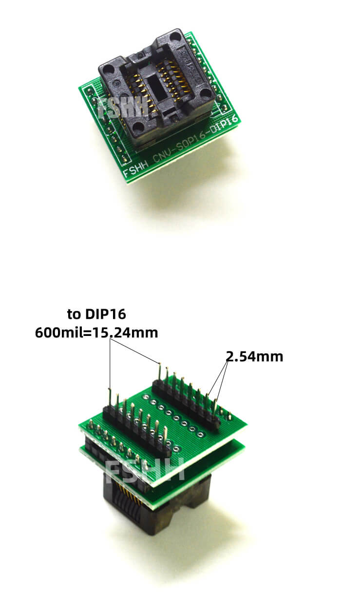 SOP16转DIP16绿双描述