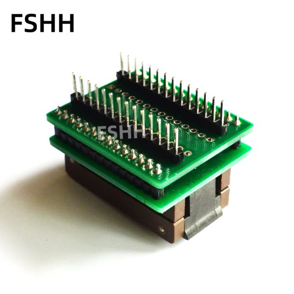 Clamshell 300mil SOP28 TO DIP28 Universal Programmer Adapter SOP28 SOIC28 FP28 ic test socket pitch=1.27mm - Image 3