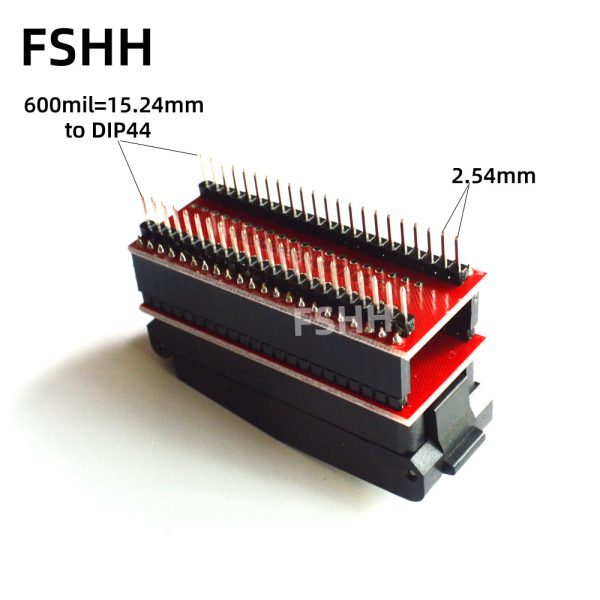 Clamshell SOP44 test socket IC51-0442-1208 socket SOP44 PSOP44 socket 1.27mm - Image 3