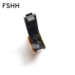 QFN4 to DIP4 test socket Crystal test socket WSON4/UDFN4/MLF4 test socket Size=6.7x3.9x2.3mm