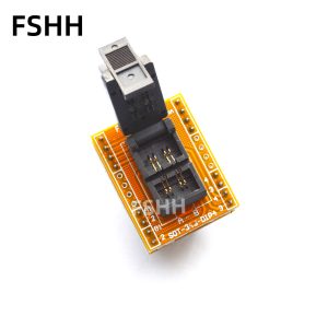 Clamshell sot343 socket SOT-343 to DIP4 Programmer adapter sot343 with pcb test socket