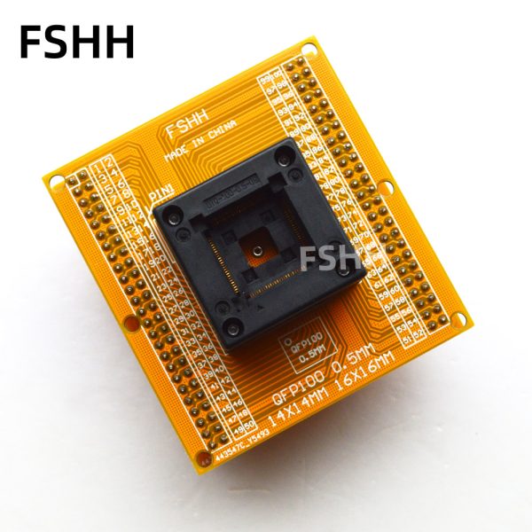 SDP-7128-100Q programmer adapter 0.5mm QFP100 test socket suitable for epm7128 QFP100 to DIP48 adapter