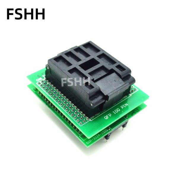 QP1-100085-003 test socket SDP-3224-100Q programmer adapter QFP100 to DIP48 test socket - Image 2