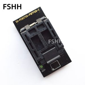 SU-PC8375S-PQFP128-E Programmer Adapter FPQ-128-0.5-03  IC51-1284-1433-10 PQFP128/QFP128 Adapter IC Test Socket/IC Socket