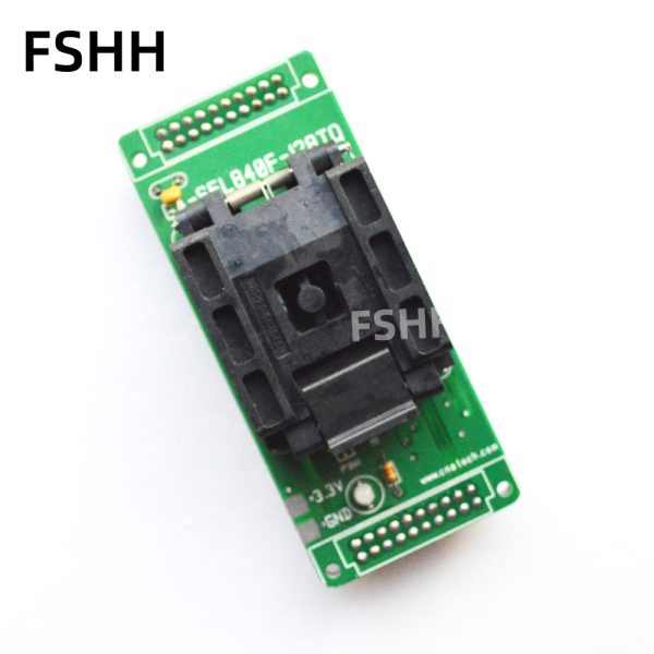 GA-S5L840F-128TQ Programmer Adapter FPQ-128-0.4-02 FPQ128/QFP128 Adapter IC Test Socket/IC Socket 0.4mm - Image 2