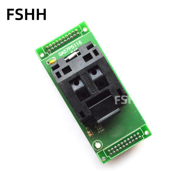 GA57P5116 Programmer Adapter TQFP64 QFP64 IC51-0644-820-1 IC Test Socket