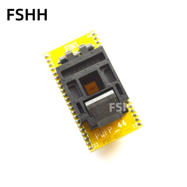 Programmer Socket PQFP44 TO DIP44 adapter socket high-quality gold-plated contacts clamshell double-layer circuit board