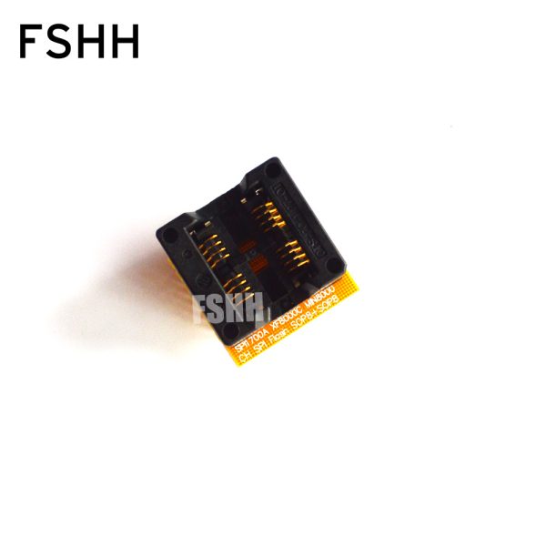 208mil SOP8 Suitable for SPI-FLASH Programmer Adapter 25xx eeprom flash Adapter (Two placement/four rows of pins) - Image 2