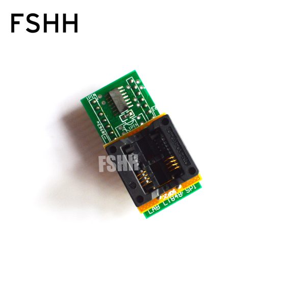 for LT848 Programmer Adapter SPI FLASH Adapter SOP8-DIP 200mil IC Test Socket/IC Socket