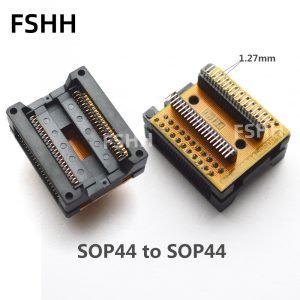 1pcs SOP44 to SOP44 test socket PSOP44 SOIC44 SOP44 IC TEST SOCKET width=16mm/13.3mm