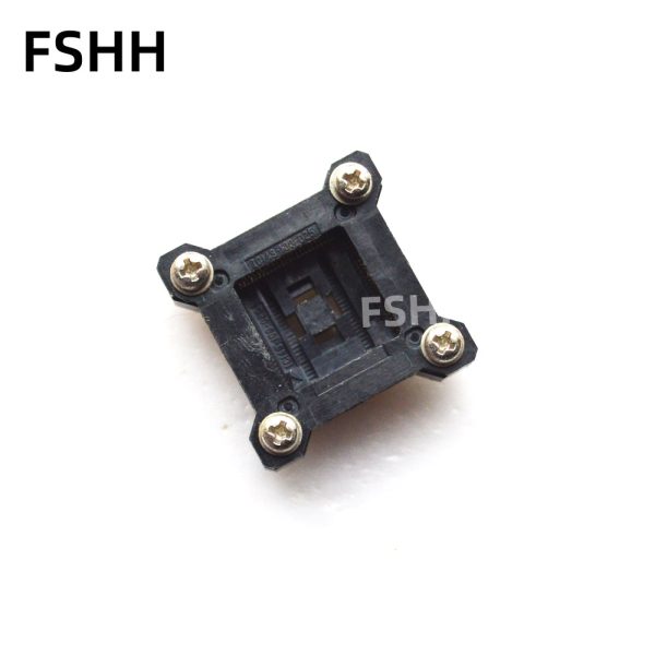 IC149-100-025 test socket QFP100 TQFP100 socket Pitch=0.5mm - Image 2