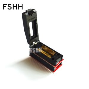 Clamshell SOP44 test socket IC51-0442-1208 socket SOP44 PSOP44 socket 1.27mm