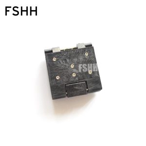 Clamshell aging socket resistance capacitance detection socket 0805 1210