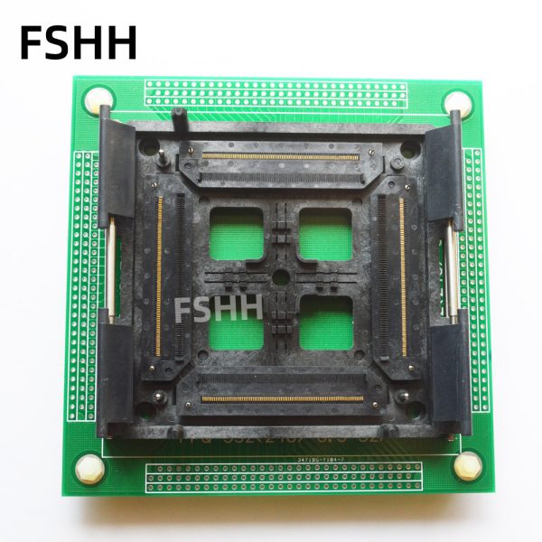 FPQ-352-0.5-527 test socket QFP352 FPQ352 LQFP352 TQFP352 ic socket Pitch=0.5mm - Image 2