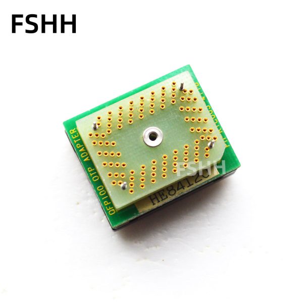 HE84120 test socket QFP100 OTP ADAPTER IC149-14 socket - Image 2
