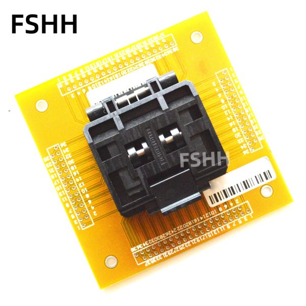 IC51-1284-1433-10 Test Socket LQFP128 PQFP128 TQFP128 QFP128 IC SOCKET Pitch=0.5mm - Image 2