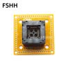 Press QFP64 LQFP64 TQFP64 IC test socket With terminal board Pitch=0.5 Size=10x10mm 12x12mm