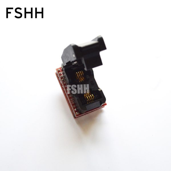 208mil SOP8 to DIP8 Programmer adapter FP8 SOIC8 ic test socket pitch 1.27mm