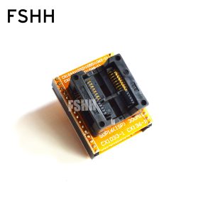 CX1045 CX1016 CX1048-1 adapter module can be used after modification 300mil SOP16 to DIP8 adapter Pitch=1.27mm Width=7.9/10.4mm