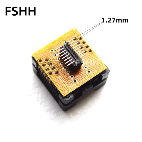 300mil SOP16 to SOP16 test socket SOP16/SOIC16/SO16 socket Pitch 1.27mm to 1.27mm - Image 4