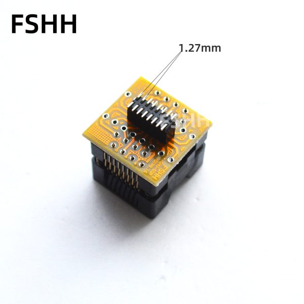 150mil SOP16 to SOP16 test socket sop16/soic16/si16 socket 1.27mm to 1.27mm - Image 2