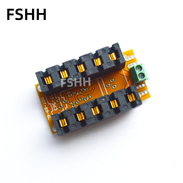DO-41 DO41 Diode socket Five of plug-in diode test seat Diode component aging test socket with pcb