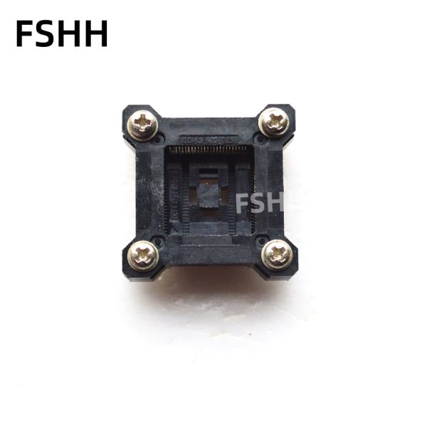IC149-100-025 test socket QFP100 TQFP100 socket Pitch=0.5mm