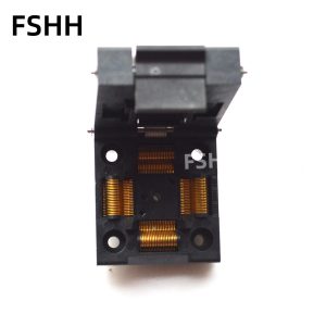 IC51-0804-808 test socket QFP80 TQFP80 LQFP80 IC SOCKET Pitch 0.5mm