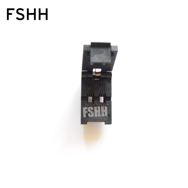 Two placement LE4E-LCC-2 LE6E-LCC-2 Burn-in Socket IC Test Socket
