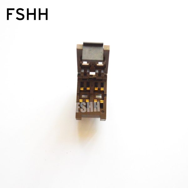 Clamshell 2225 SMT Capacitance test socket Chip resistors Chip capacitors test seat - Image 2