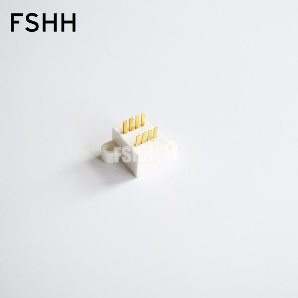 DIP8 2.54mm 300mil 7.62mm round test socket / ceramic high temperature test socket/IC test socket - Image 2